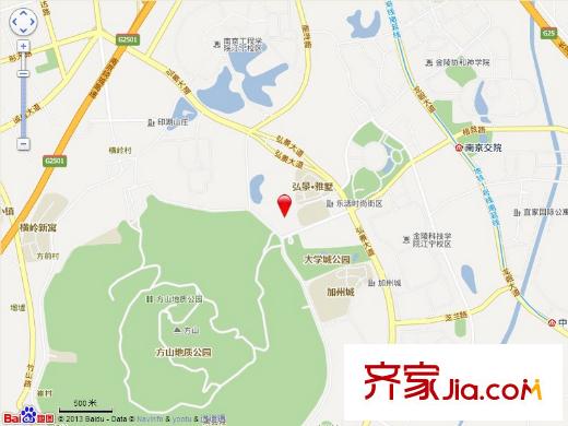五礦九璽臺(tái)交通圖