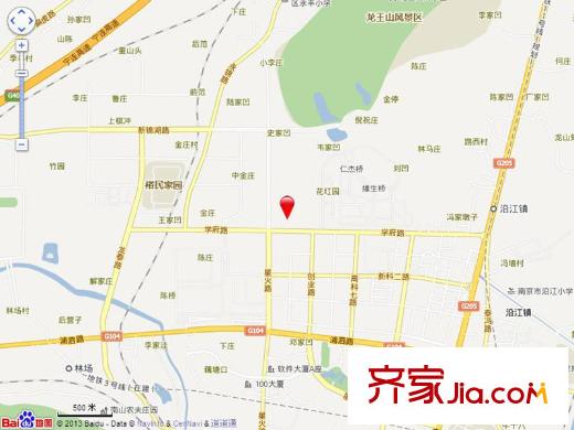 新城香溢紫郡交通圖