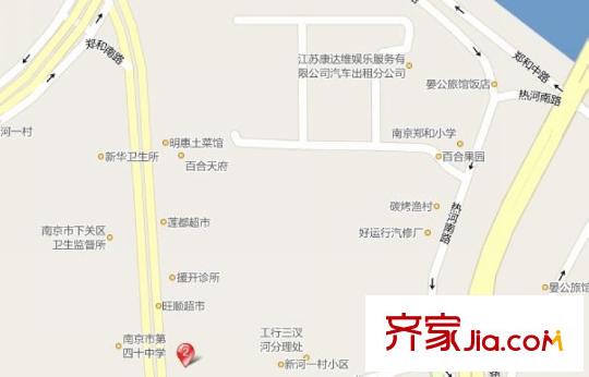 金輕鄭和南路地塊交通圖