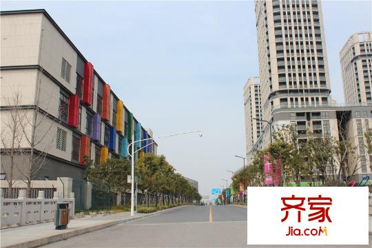 河西青奧城地塊樓棟實景（2015-3-25）