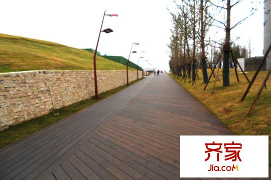 河西青奧城地塊道路（2015-3-25）