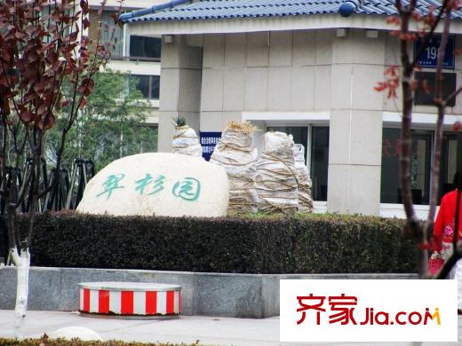 奧體月安街項(xiàng)目奧體月安街旁翠杉園（2012.11）