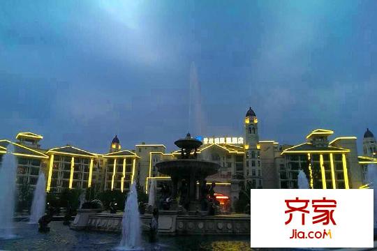 碧桂園歐洲城小區(qū)夜景圖(2015-03-11)