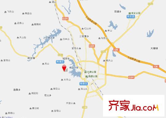碧桂園歐洲城交通圖