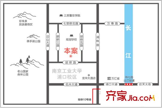 明發(fā)云庭區(qū)位圖
