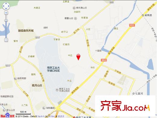 明發(fā)云庭交通圖