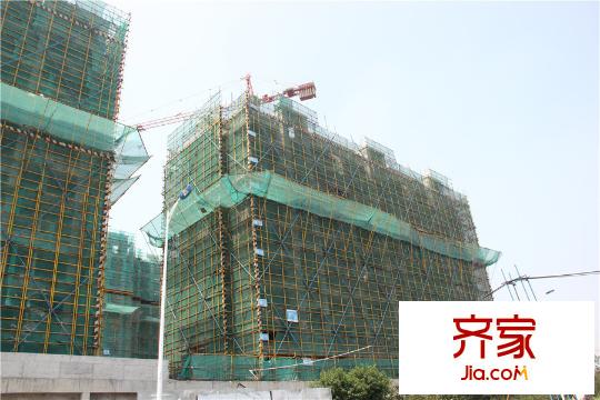 招商方山里花園7號樓施工（2015-8-14）