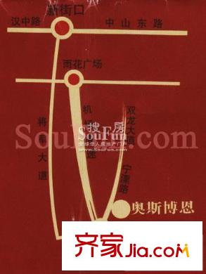 翠屏城交通圖