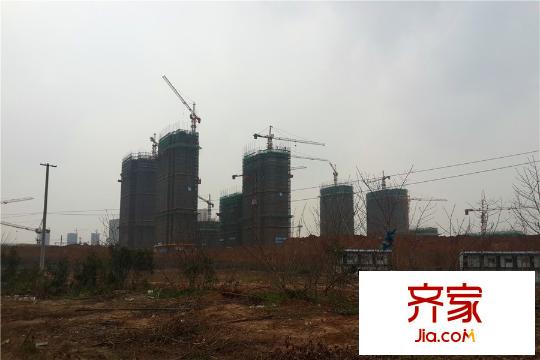 招商依云尚城工地遠(yuǎn)景（2015-03-30）