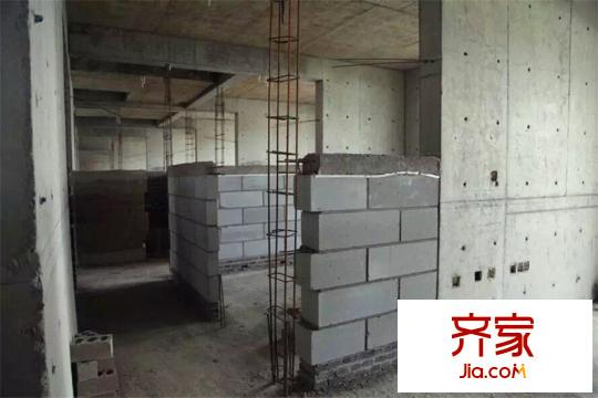 金隅紫京府建筑內(nèi)部在建實景（2015-10-26）