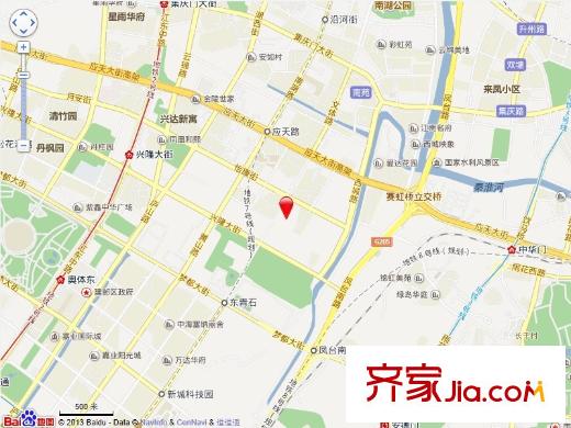 金隅紫京府交通圖