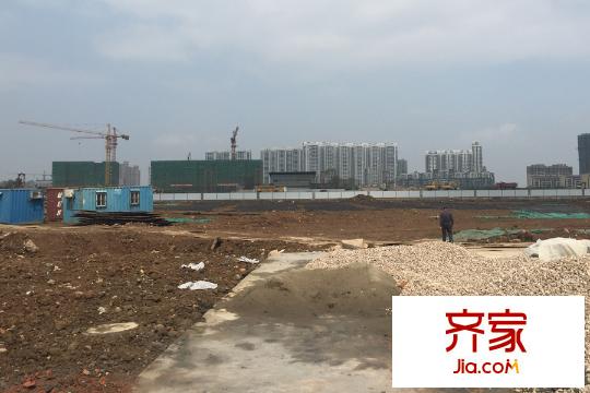 萬科翡翠公園施工現(xiàn)場(chǎng)（2015-9-23）