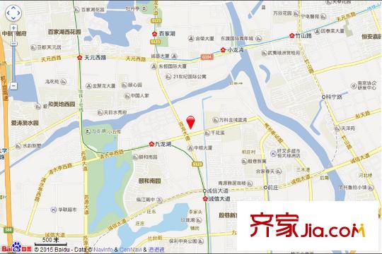 萬(wàn)科翡翠公園交通圖
