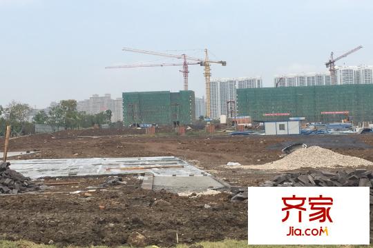 萬科翡翠公園項(xiàng)目施工（2015-9-23）
