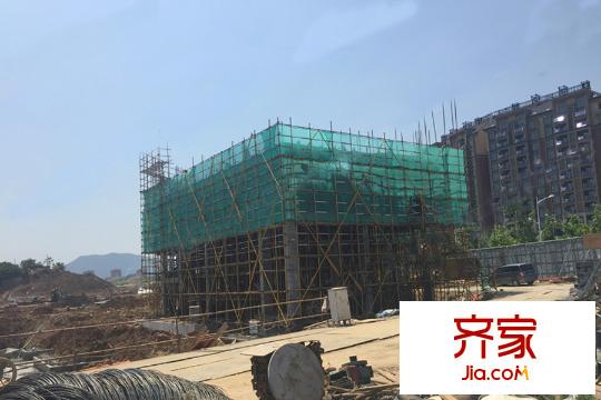 旭輝銀城白馬瀾山工地最新進(jìn)度2015.7.28