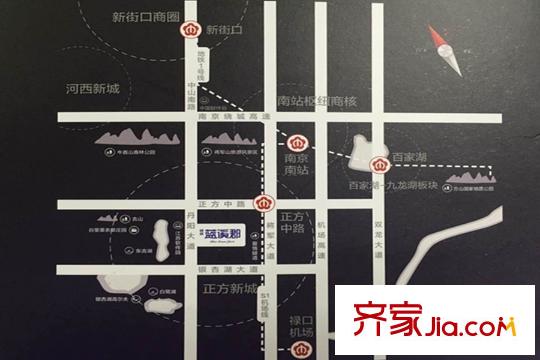 銀城藍(lán)溪郡區(qū)位圖