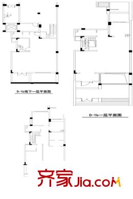 中航樾府28幢一層D10戶型 4室3廳2衛(wèi)1廚