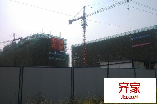 萬科璞悅山工程進度（2015-09-01）