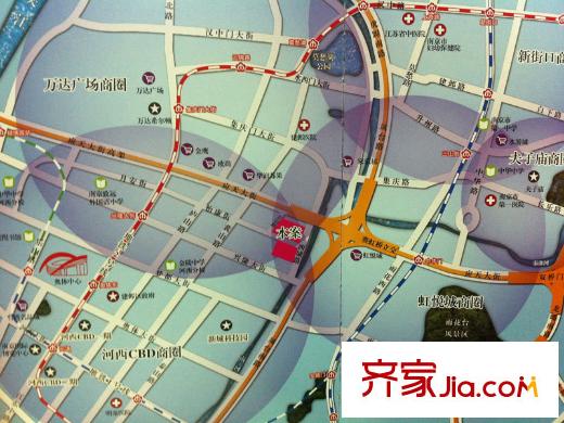 漣城區(qū)位圖