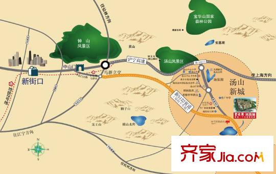 碧桂園鳳凰城交通圖