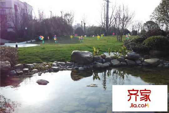 電建地產(chǎn)海賦尚城園林綠化（2015-03-15）