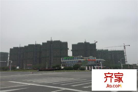 南京綠地國際花都遠(yuǎn)拍實(shí)景（2015-6-10）
