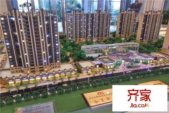 中天銘廷售樓處沙盤圖（2015-10-14）