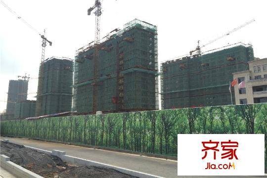 啟迪方洲樓棟側(cè)面實(shí)景（2015.9.30）