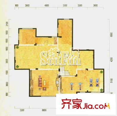 運盛美之國一期獨棟509號樓地下 5室3廳6衛(wèi)1廚