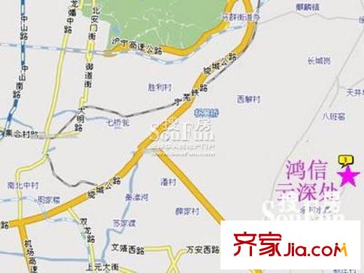 鴻信云深處交通圖