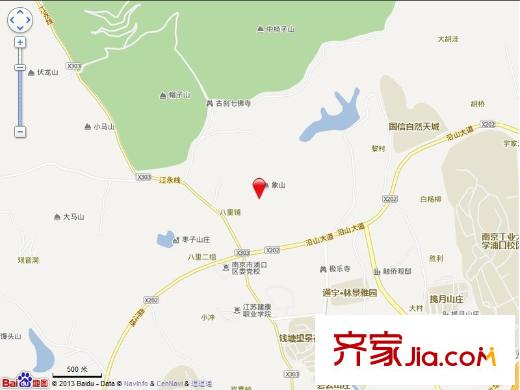 佛手湖森林莊園交通圖