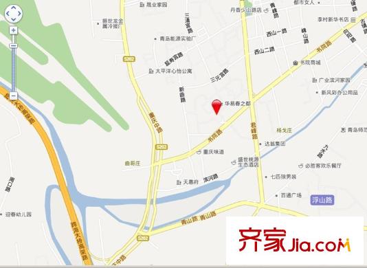 華易春之都交通圖