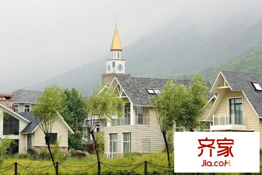 中國邊城春日別墅實(shí)景(2015-03-26)