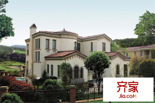 綠城玫瑰園小區(qū)內(nèi)部建筑（2015-03-19）