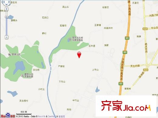 天生御景交通圖
