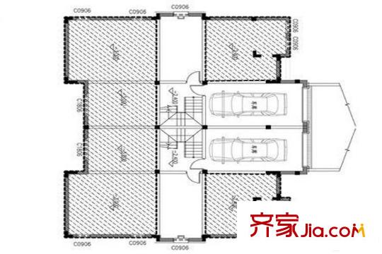 羅托魯拉蘋果園別墅A戶型 4室2廳3衛(wèi)1廚