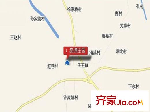 高德莊園交通圖