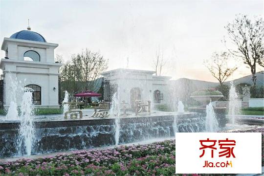 高德莊園小區(qū)入口(2015-03-17)