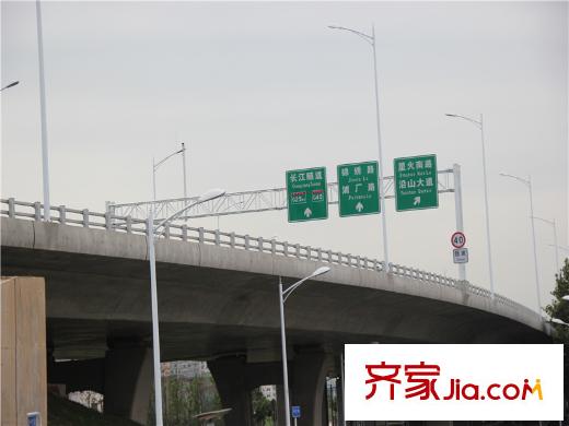 金泉泰來苑連接浦口高架