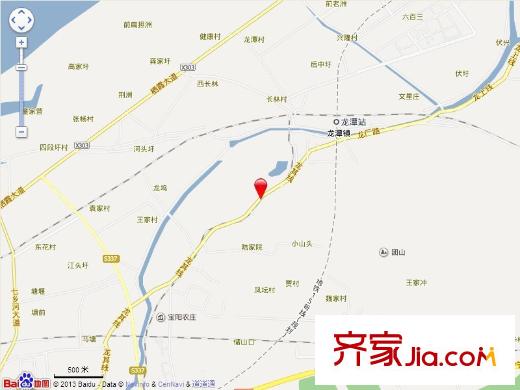 新湖仙林翠谷別墅交通圖