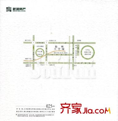 新湖仙林翠谷別墅配套圖周邊