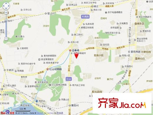 中電頤和家園交通圖電子