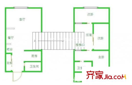 南方花園戶型圖戶型圖  3室 3室2廳2衛(wèi)1廚