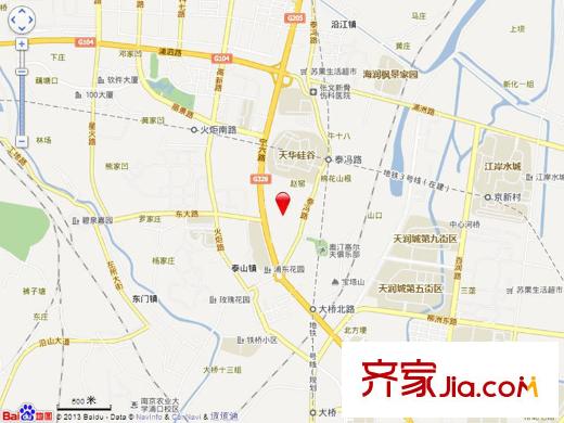天華硅谷交通圖