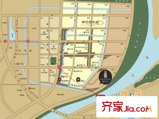 蘇寧威尼斯水城交通圖