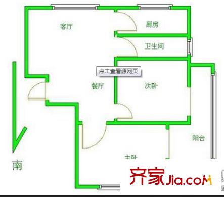 亞東城戶型圖戶型圖2室 2室2廳1衛(wèi)1廚