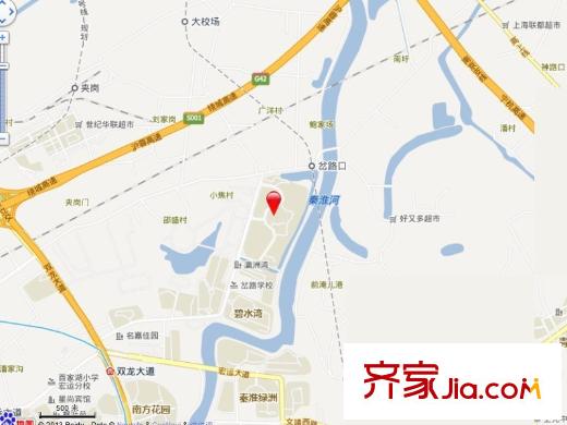 明月港灣交通圖