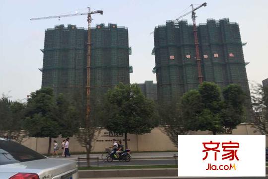 朗詩玲瓏嶼在建樓棟實景（2015-8-26）