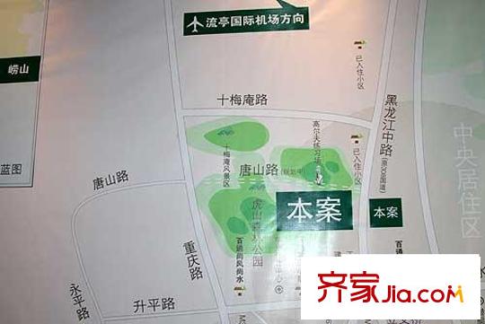 青山綠水交通圖
