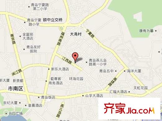 新嶺花園三期交通圖